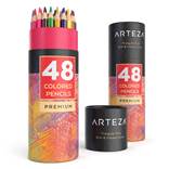 ARTEZA Colored Pencils Set, 48 Colors with Color Name