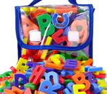 EduKid Toys 72 Magnetic Letters & Numbers