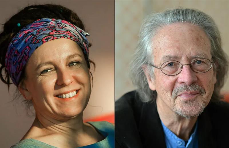 برنده های جایزه ی نوبل ادبیات سال 2018 و 2019 اعلام شد