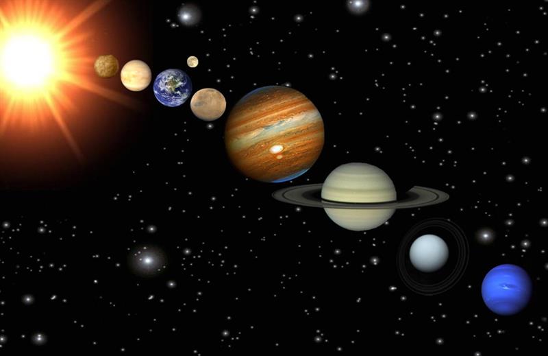 آموزش نجوم ـ سیاره ها در منظومه شمسی